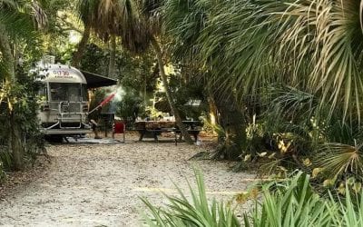 Fort De Soto Campground near St. Petersburg, Florida