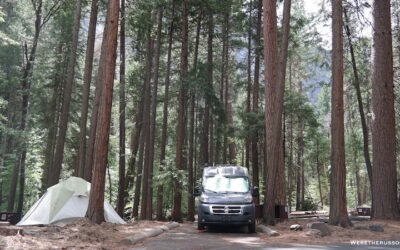 Campground Review #133 Upper Pines Campground in Yosemite National Park, California