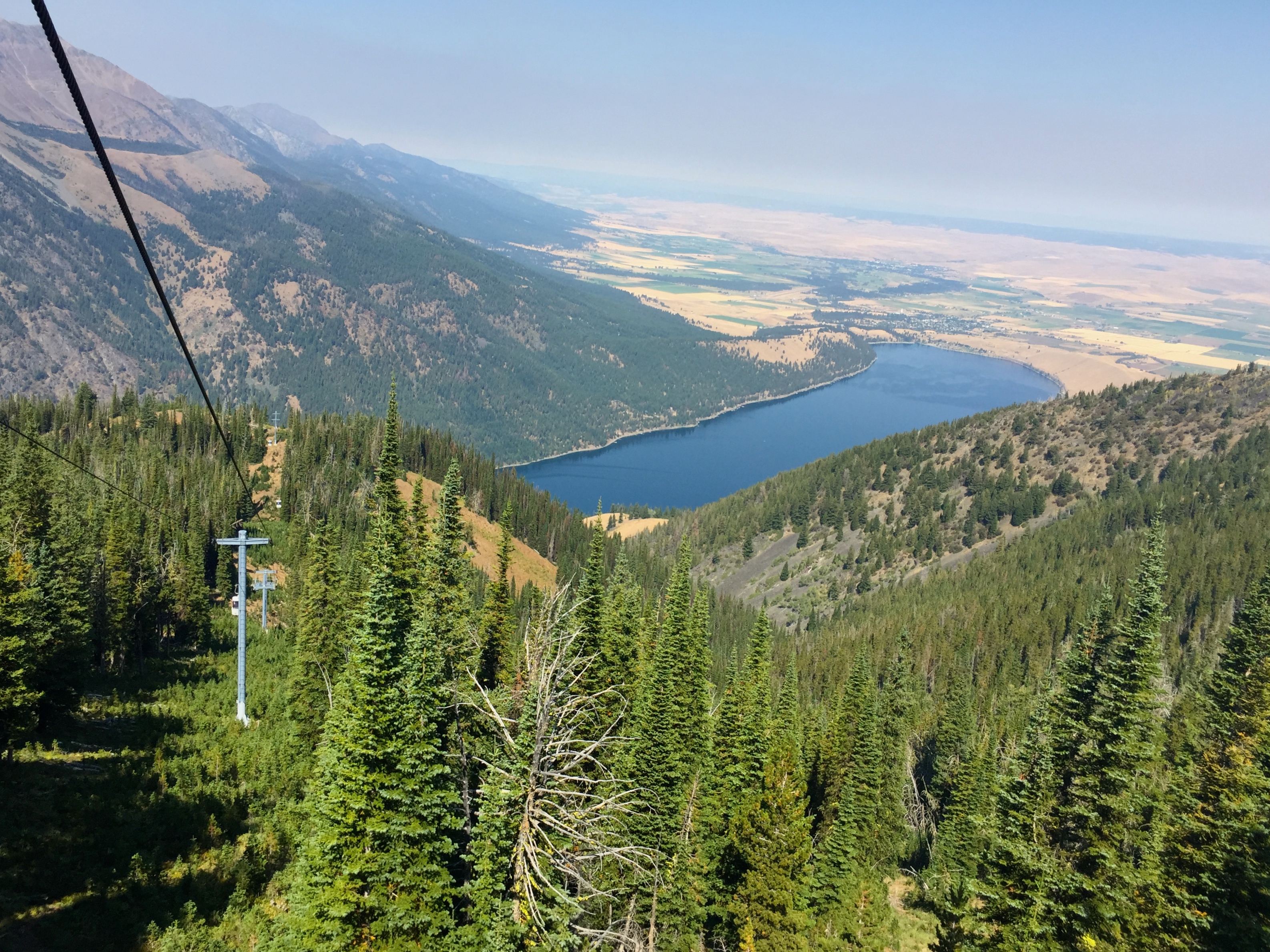 Wallowa Lake from tram - The RV Atlas