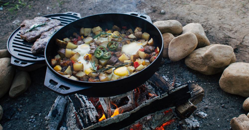 Outdoor Cooking with Lodge Cast Iron