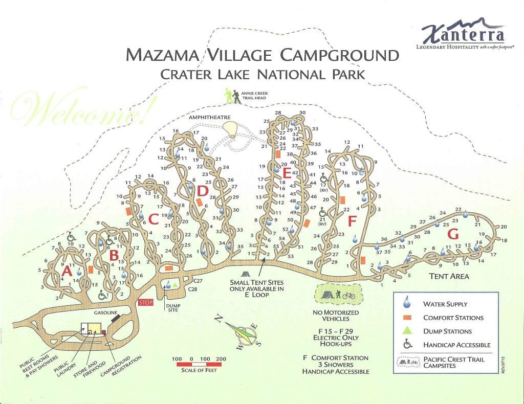 Mazama Campground Crater Lake