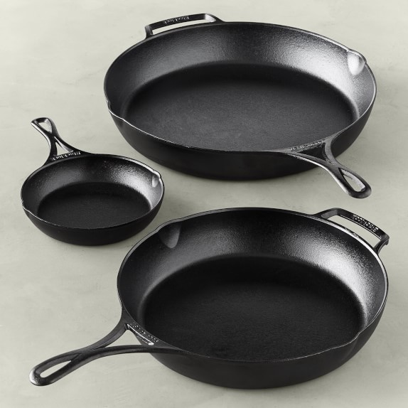 Lodge Cast Iron Blacklock 12 Square Triple Seasoned Cast Iron