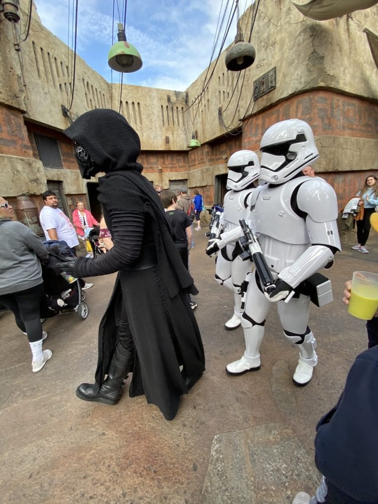 Clone Troopers at Galaxy's Edge