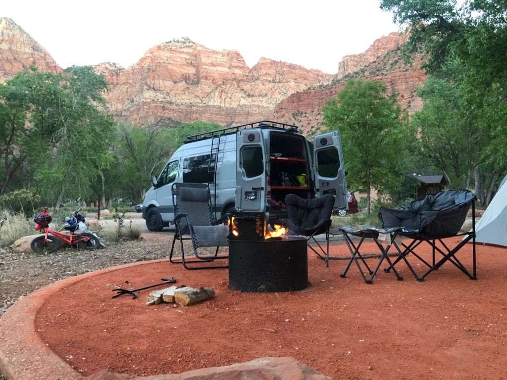 Watchman Campground in Zion National Park - RV Family ...