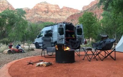 Watchman Campground in Zion National Park