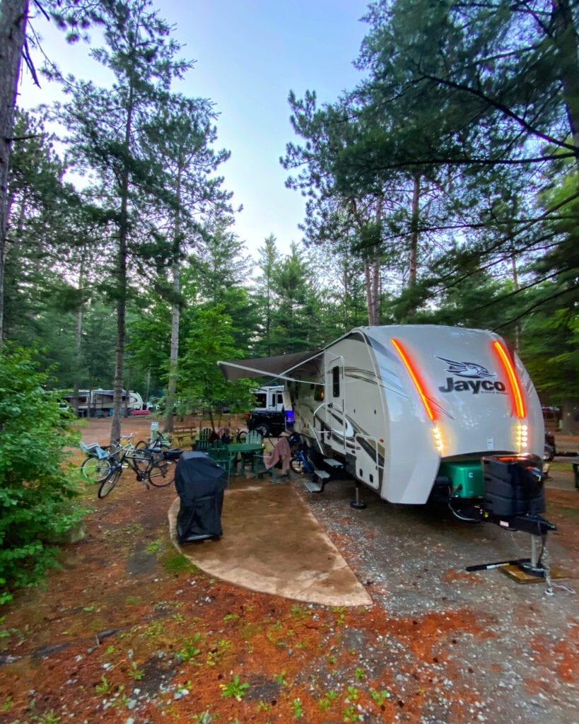 Campground Review of the Lake Placid / Whiteface Mountain KOA