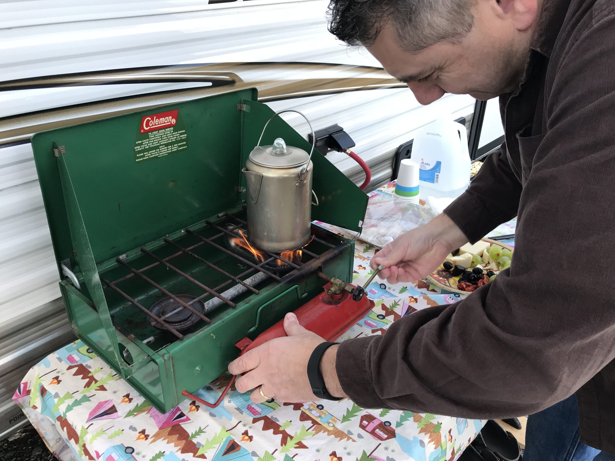 Griddle for coleman outlet grill stove