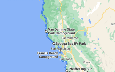 Northern California Beach Camping: Big Sur to Crescent City!