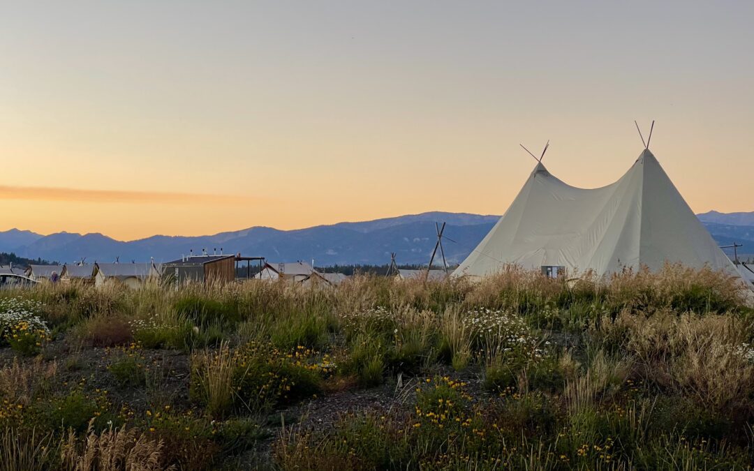Glamping at Under Canvas Yellowstone