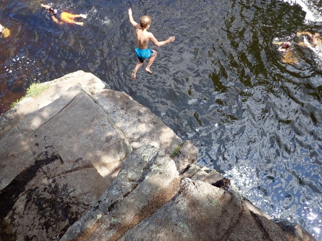 Cliff Jumping