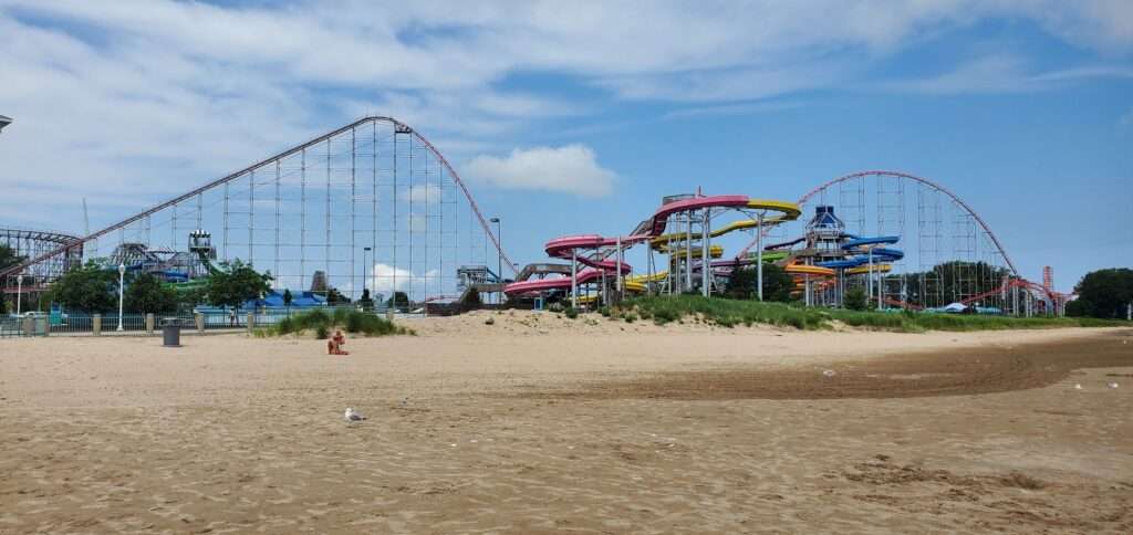 Beach at Cedar Point