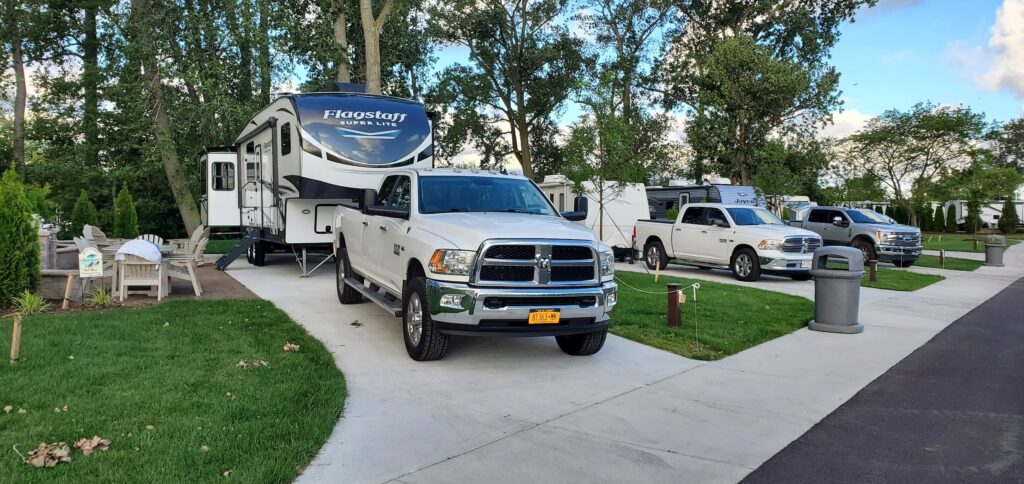 Campsites near hotsell cedar point