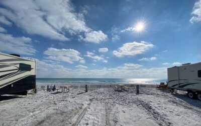 Snowbirding at Camping on the Gulf near Destin, Florida