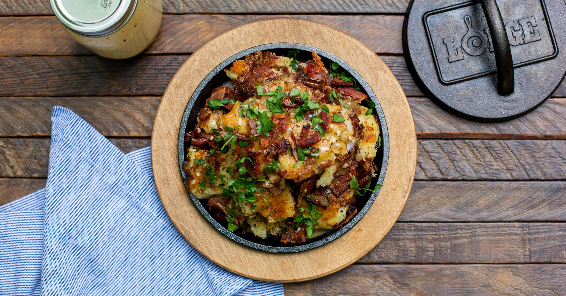 Took my new cast iron skillet & grate out to the Allegheny Forest for a  getaway - worked great! What camping food is best on these wonderful  skillets? : r/castiron