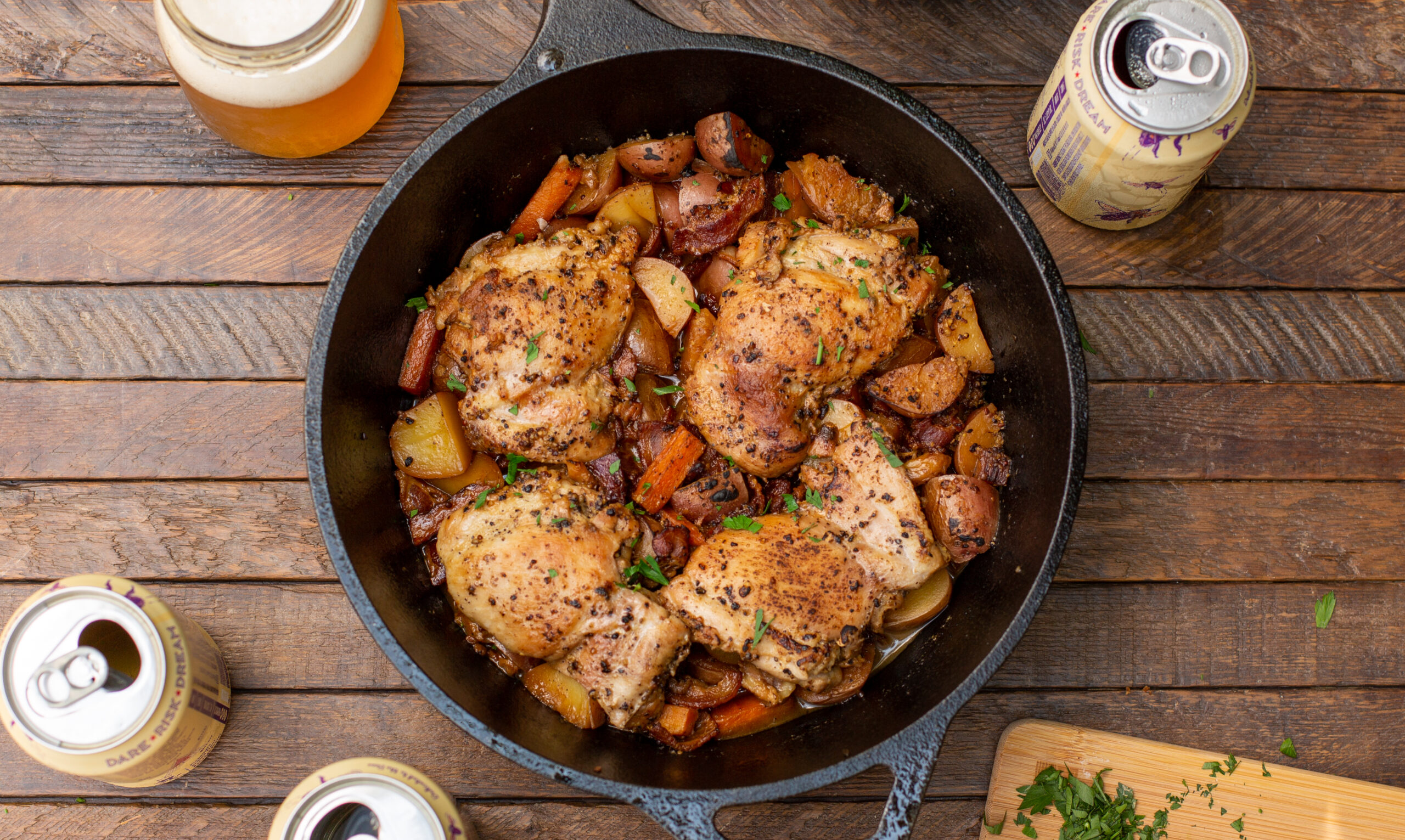 Took my new cast iron skillet & grate out to the Allegheny Forest for a  getaway - worked great! What camping food is best on these wonderful  skillets? : r/castiron