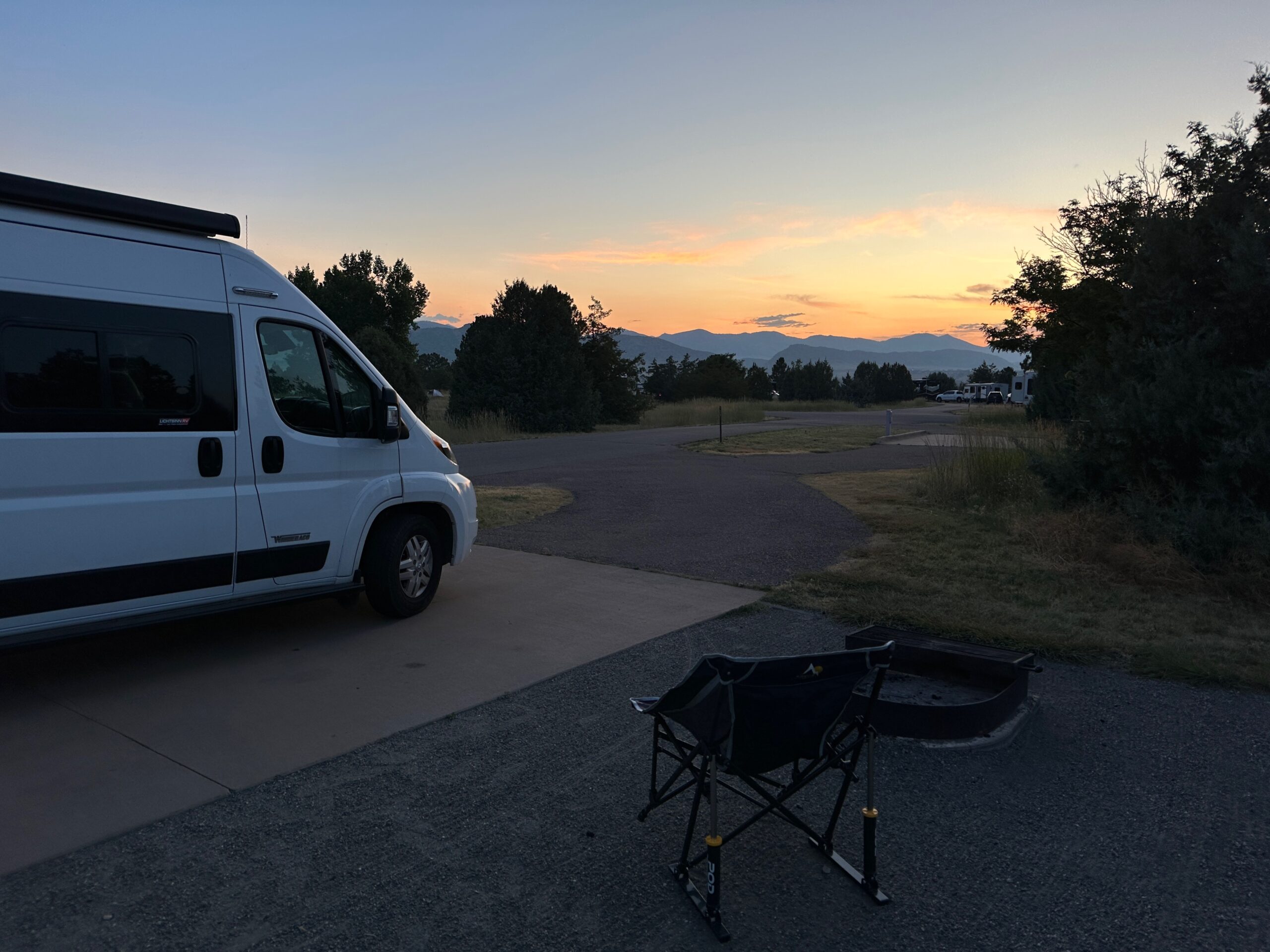 Chatfield State Park Campsite View